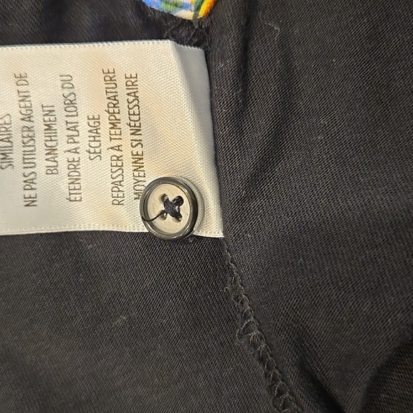 ROBERT GRAHAM BLACK POLO SHIRT WITH PAISLEY ACCENT. CLASSIC FIT SIZE 2XL. - Picture 6 of 11